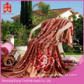 Double sided cheap 800g/850g/900g flannel fleece blanket